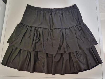 Koženková sukňa, s