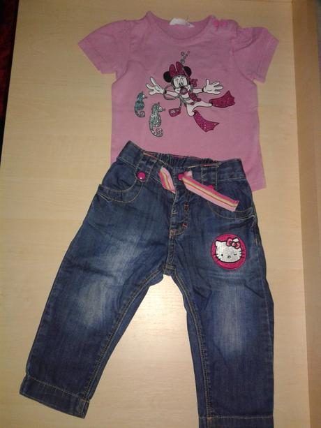 Hm rifličky+tričinko, h&m,86