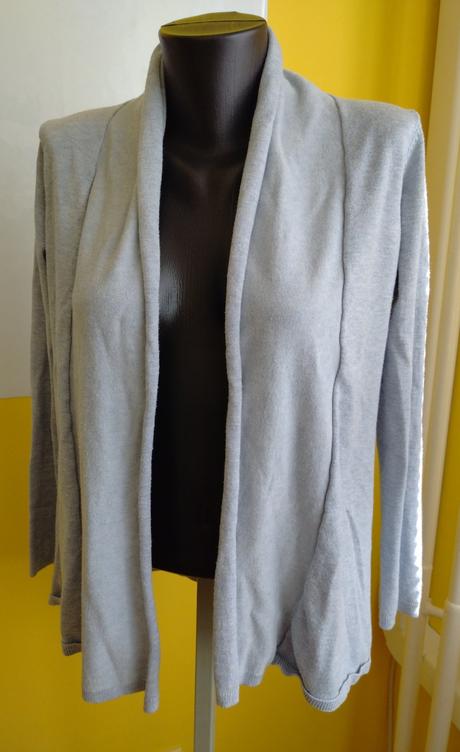 Šedý kardigán, zara,m