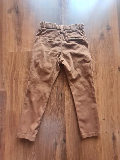 Hnede spolocenske nohavice, next,98