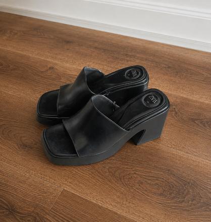 Šľapky zara na platforme, zara,38