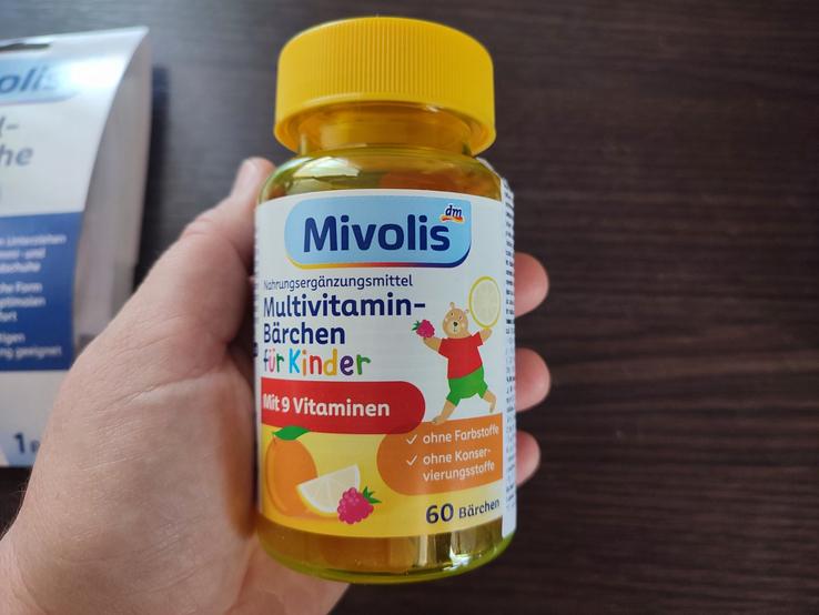 Mivolis Multivitamínové medvedíky pre deti, 60 ks