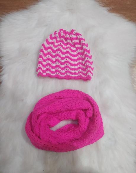 2xciapka +šál, 104 / 110