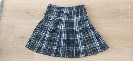 Čierno-biela suknička, h&m,146