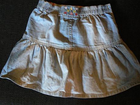 Riflová sukňa h&m, h&m,140