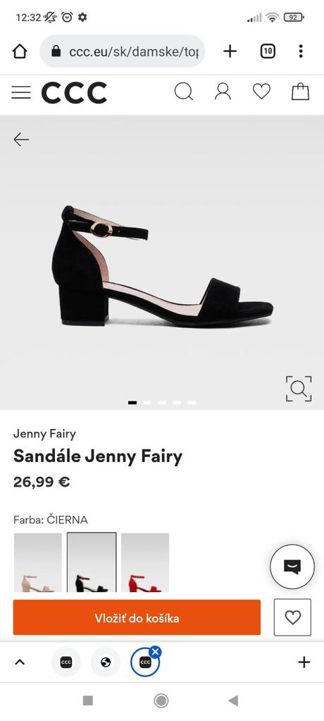 Elegantné sandále, 41