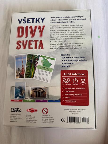 Hra vsetky divy sveta, 