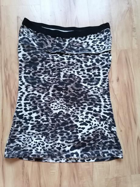 Tigrovaná sukňa h&m - m, h&m,m