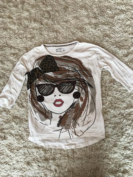 Tričko s trištvrťovym rukavom, f&f,134