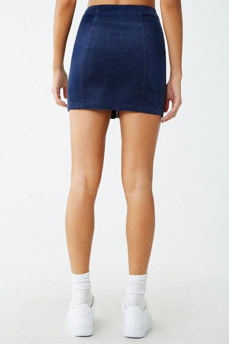 Sukňa z imitácie semišu, m