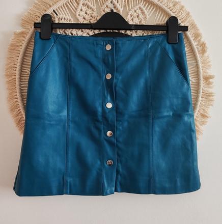 Koženková sukňa oodji, l