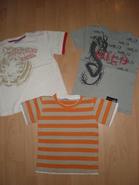 Tričká wenice - 3 ks, wenice,128