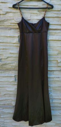 Orsay spoločenské čierne dlhé šaty, orsay,36