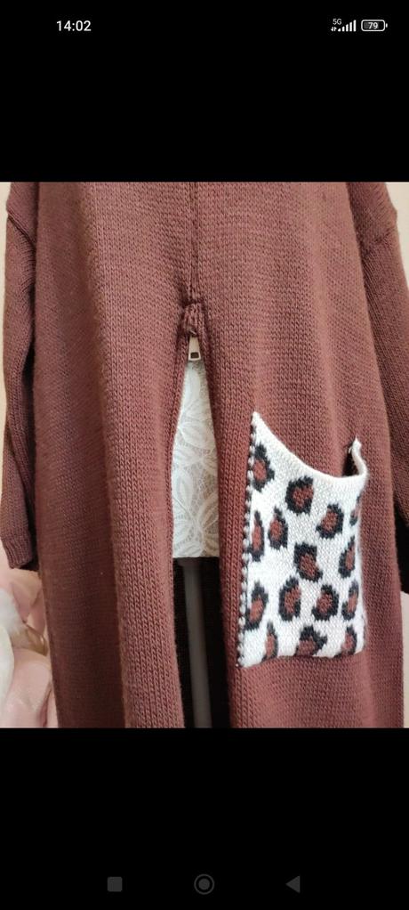 Dámsky dlhý sveter, 