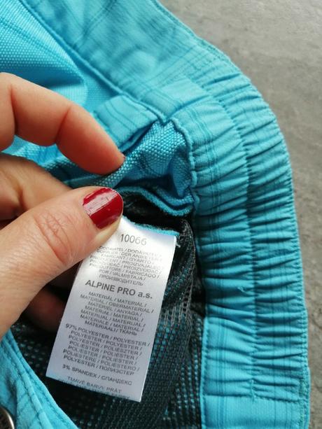 Outdoor nohavice alpinepro, vl, v44, nebovomodrá, alpine pro,l