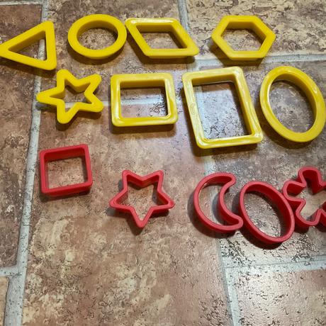 Vykrajovátka jovi geometrické tvary 9ks, 