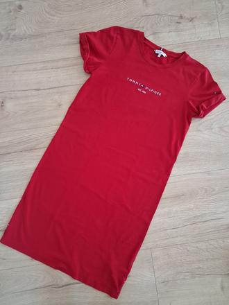 Bavlnene saty tommy hilfiger, vel. xs, tommy hilfiger,xs