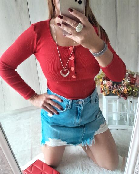 Dámske rebrované  tričko-s/m, s