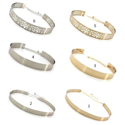 Opasok dress s vyrezmi, 