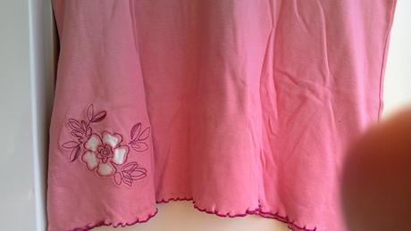 Ružové bavlnené pyžamo, simone,xl