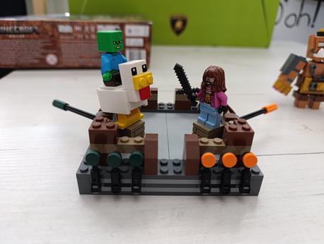 Lego minecraft 21272 boxerský ring, 