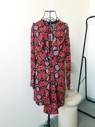 Vzorované šaty m, 38 / m