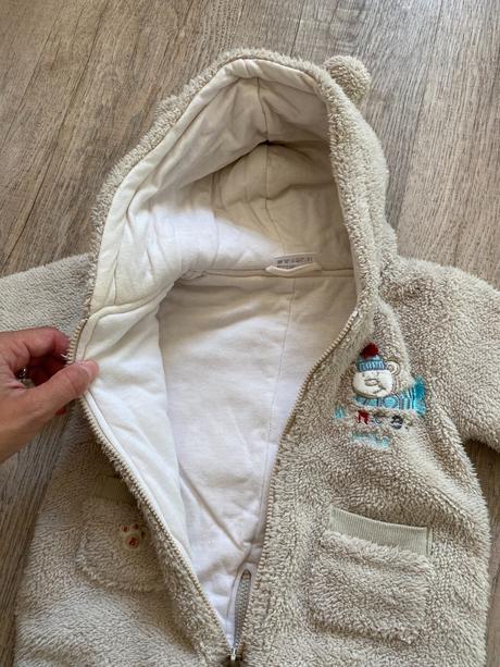 Chlpatý detský overal veľ. 62, pidilidi,62