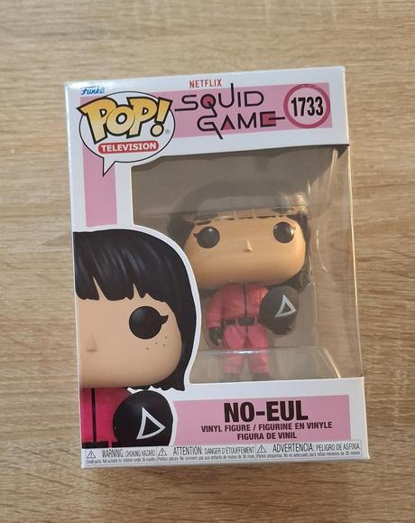 Nové figúrky funko pop squid game, plyšový guard, 