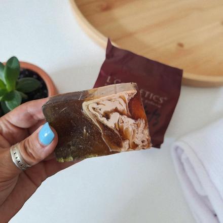 Mydlo - lesná jahoda,