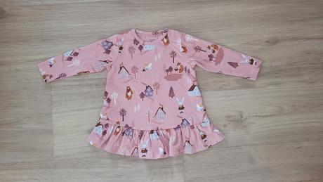 Ružové šaty/tunika zn. lindex veľ.68, lindex,68