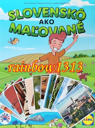 Lidl nálepky slovenskô ako maľované,