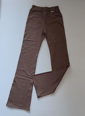 Zateplené zvonové nohavice l, 170