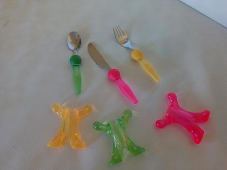 Detský príbor s panáčikmi, 