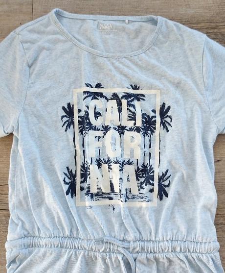 Bledomodré letné šaty yigga, yigga,158