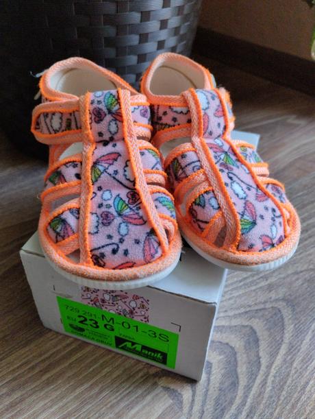 Papučky manik 23, manik,23