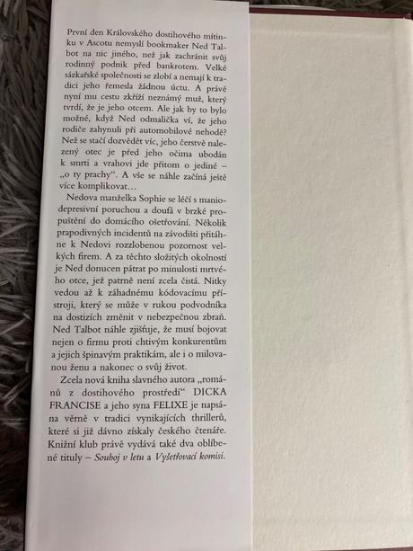 Napínavý thriller vyrovnaný účet francis felix,