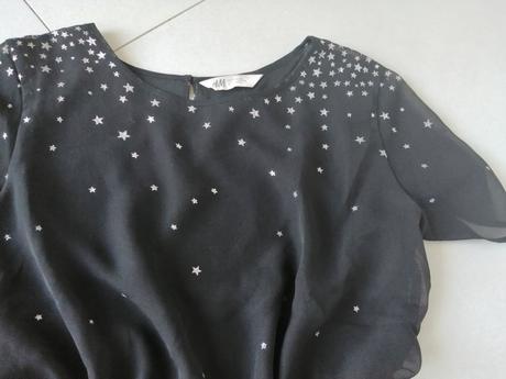 Dievčenská blúzka s trblietkami, h&m,170