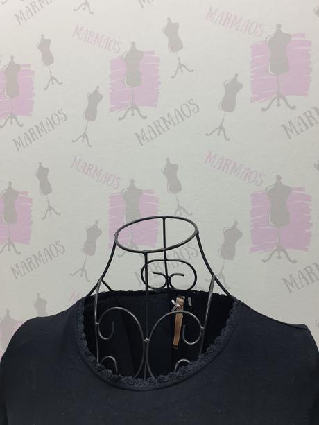 Čierne tričko s/m, s