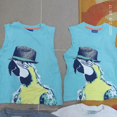 Krásne tričká s motívmi, nosené iba mojími dvojičk, 92