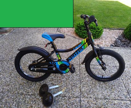 Nový bicykel zn.kenzel 16"+prídavné kolieska, kenzel,16
