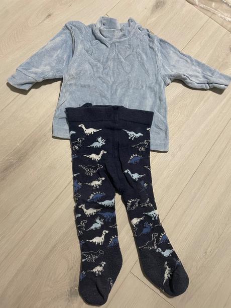 Suprava - frote mikina + pancusky, 62