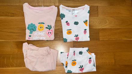 Kratke pyzamka, h&m,98