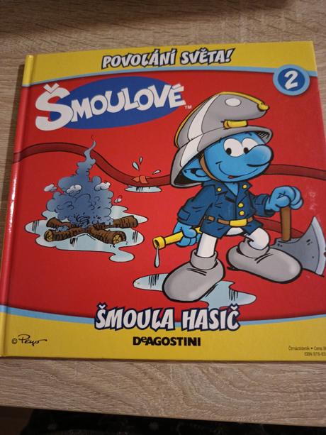 Šmoulové šmoula hasič,