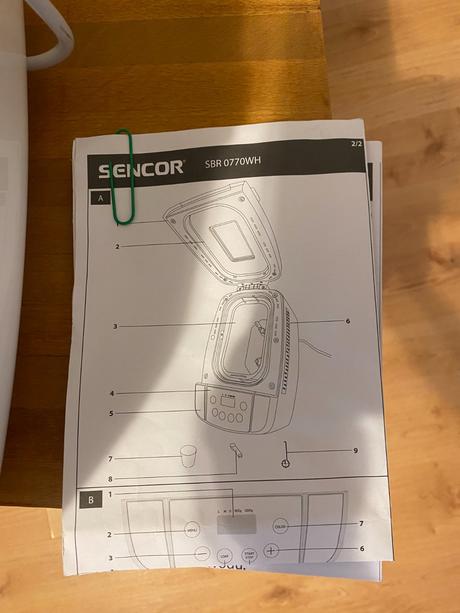 Sencor - domáca pekáreň chleba, sencor