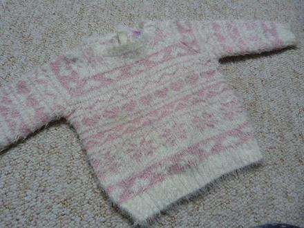 Svetrík 9-12 mes., f&f,86