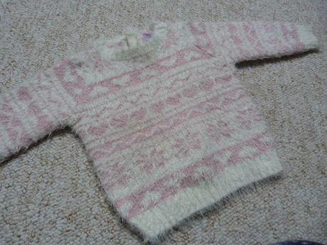 Svetrík 9-12 mes., f&f,86