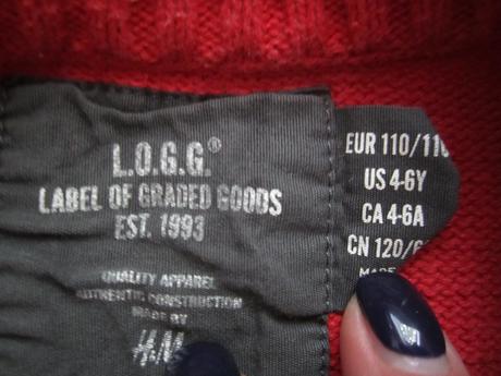 Sveter h&m vel. 110-116, h&m,110