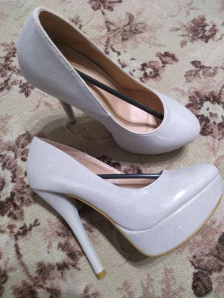 Strieborne lodičky 36, 36