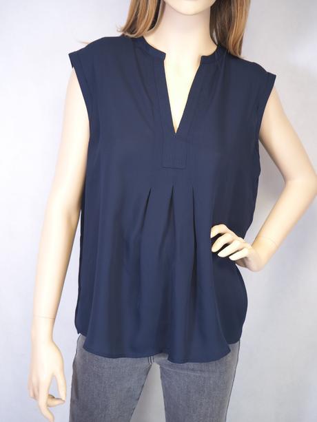 Luxusný tmavomodrý top scotch & soda, 42