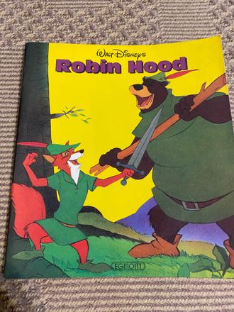 Krásna mini knižka walt disney robin hood egmont, 
